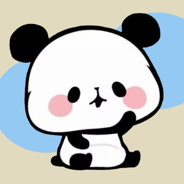 Пандочка рисунок для срисовки