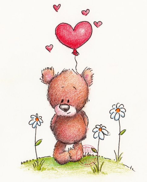 Рисунки на день Святого Валентина