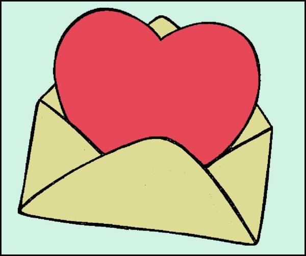 Сердечки на веревочке