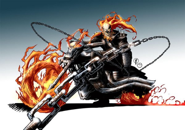 Оружие призрачного гонщика