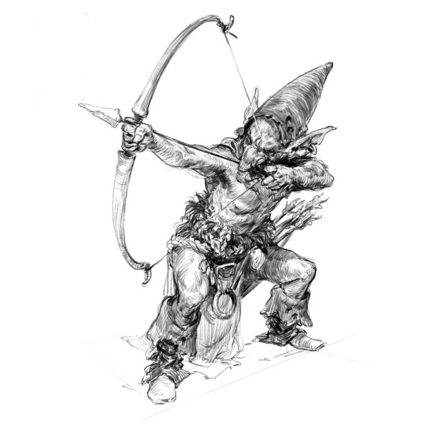 Рисунки в стиле Goblincore