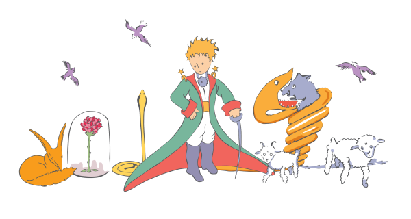 Антуан де сент-Экзюпери маленький принц роза