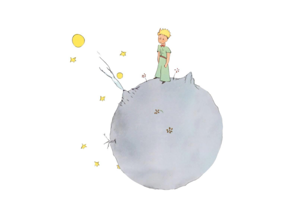 Маленький принц открытка