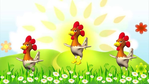 Фон группа утята