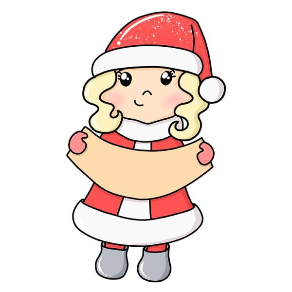 Картинки на новый год для срисовки