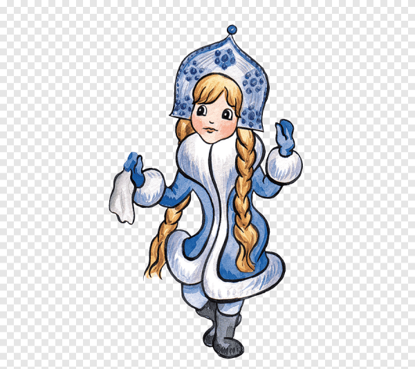 Снегурочка без фона