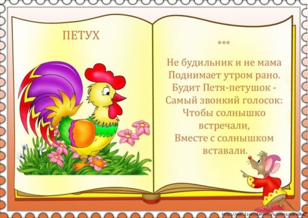 Стишки про животных для детей