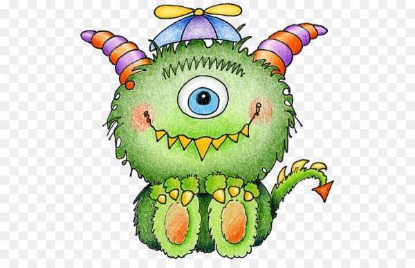 Радужный монстрик