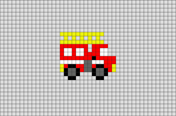 Машина по клеточкам