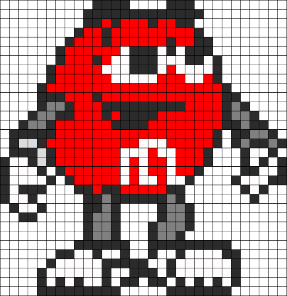 Рисование по клеткам для мальчиков