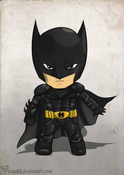 Чиби Марвел Бэтмен