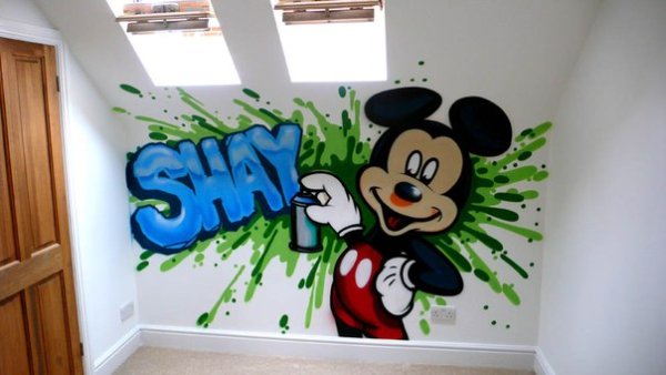 Трафареты для комнаты подростка