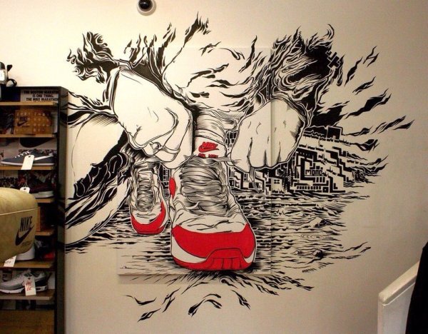 Креативный декор стен