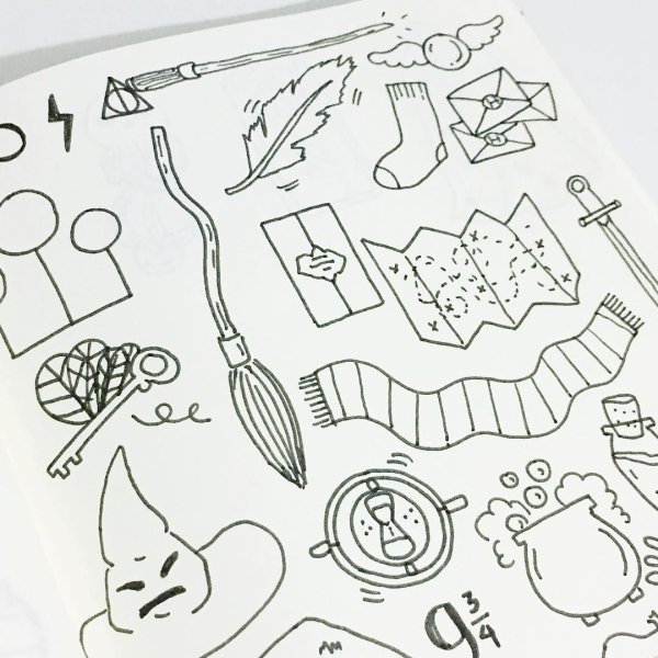 Дудлы Harry Potter