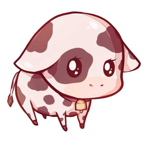 Стикеры коровки