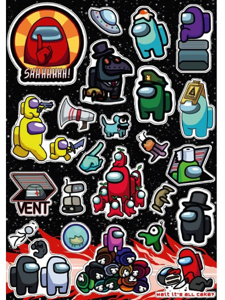 Наклейки по играм