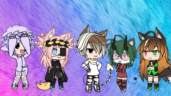 Гача лайф персонажи