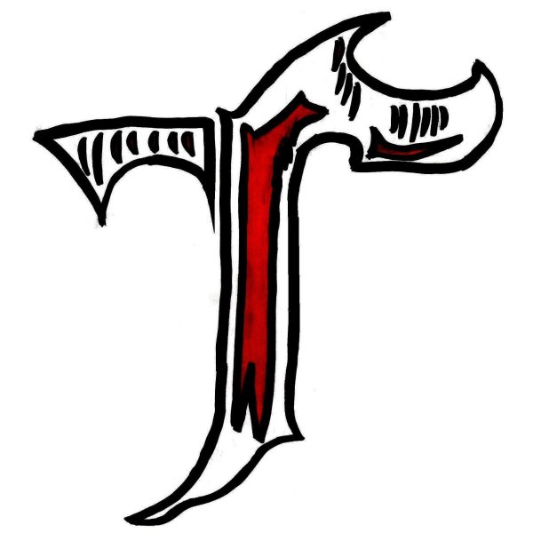 Готическая буква t