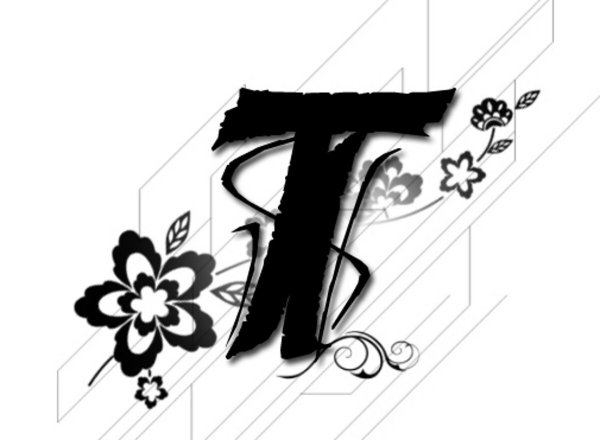 Буква т эскиз