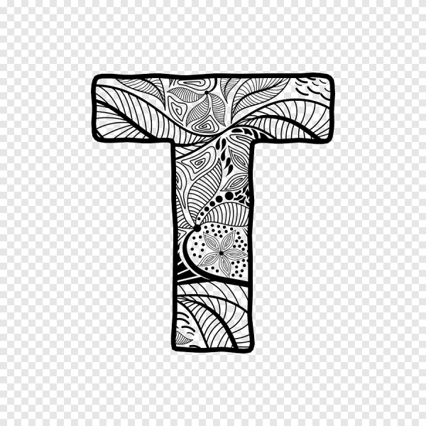 Стилизованная буква т