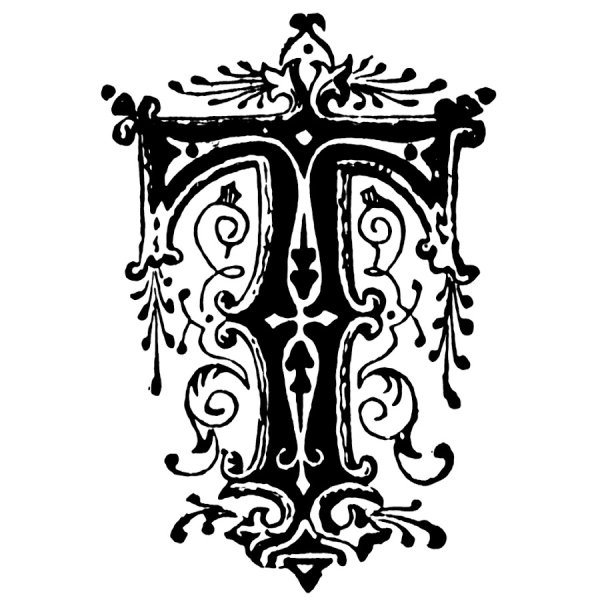 Стилизованная буква т