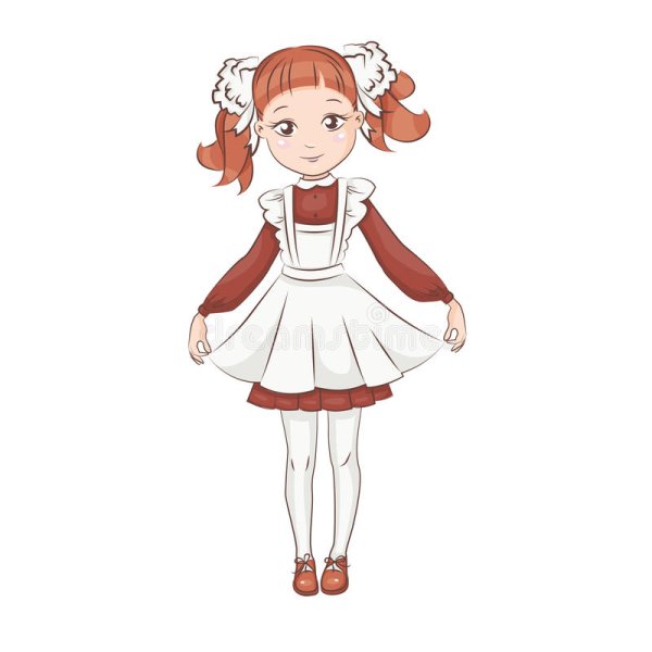 Красивые арты девушек в полный рост