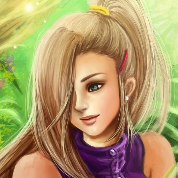 Девушка рисунок