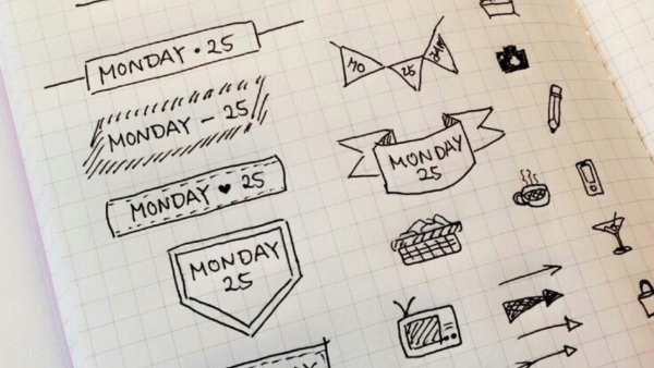 Маленькие рисуночки для конспектов