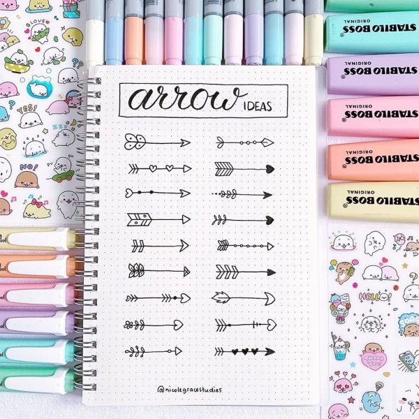 Украшение конспектов