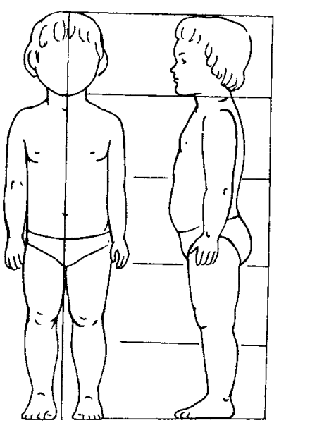 Рисунок ребенка в полный рост