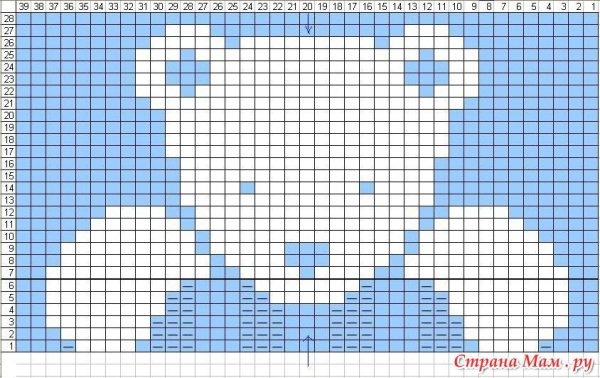 Монохромная вышивка схемы маленькие