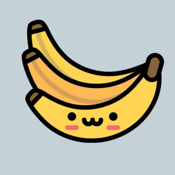 Кавайный банан