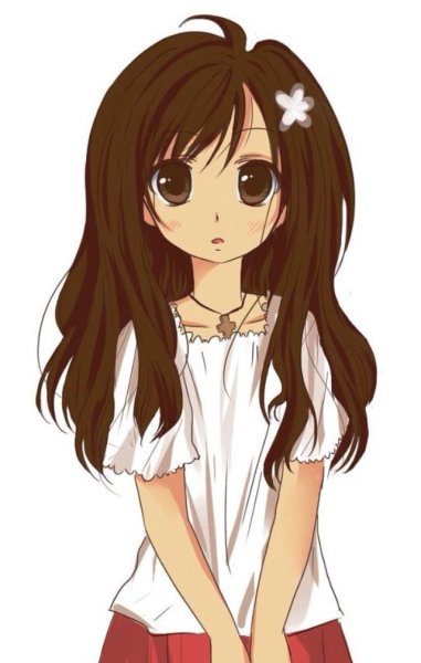 Персонажи с коричневыми волосами