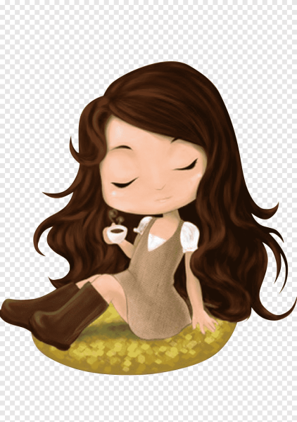 Девочка мультяшный