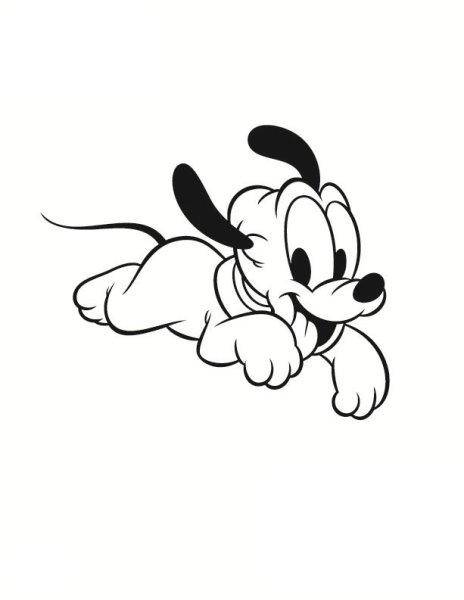 Раскраски Дисней маленькие