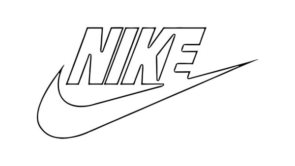 Трафарет Nike
