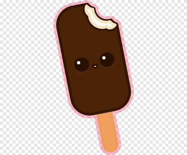 Нарисовать мороженое на палочке