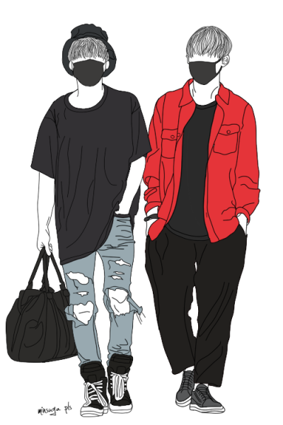 Мультяшный стиль одежды