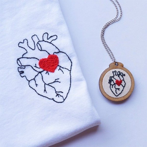 Эскиз для вышивания на пяльцах