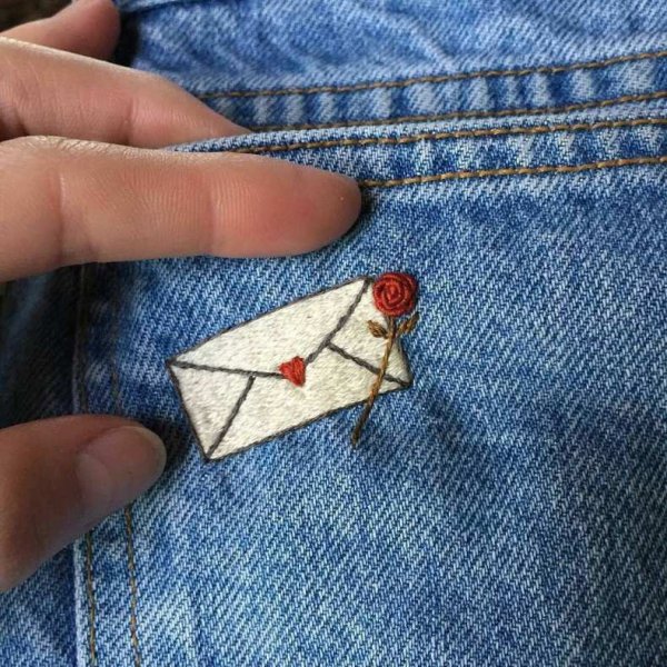 Техника вышивания гладью для начинающих