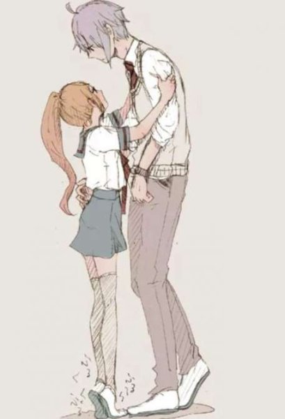 Высокий аниме парень