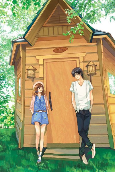 Высокий аниме парень