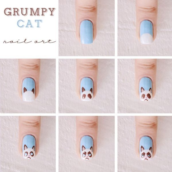 Рисунки на ногтях для начинающих