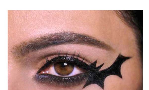 Грим летучей мыши на Хэллоуин