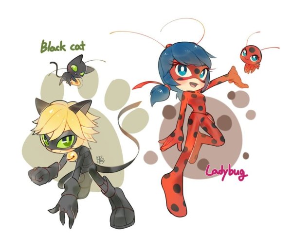 Леди баг и супер кот милые герои