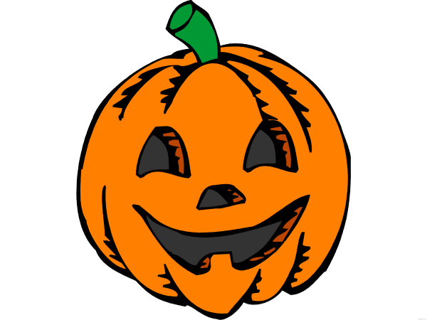 Хэллоуинская тыква вектор