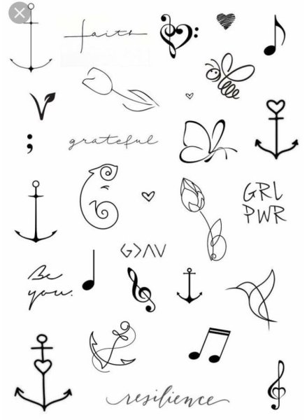 Лёгкие рисунки и малинкие