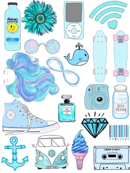 Чёрно-белые Стикеры для распечатки