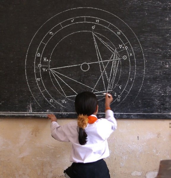 Креативные рисунки на доске