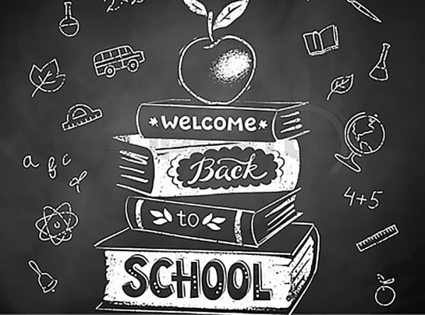 Легкие рисунки мелом